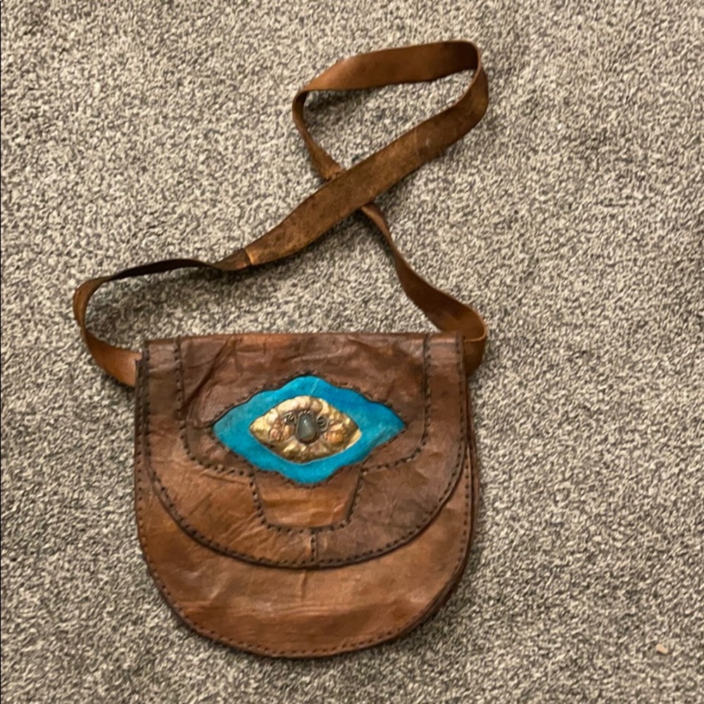 Handmade crossbody purse